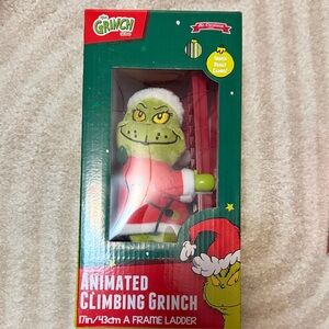 Animated Climbing Holiday Decor - Green and Red